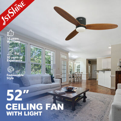 ราคาดี พัดลมเพดาน LED ระยะไกลสำหรับตกแต่งที่ทันสมัย ​​​​Flush Mount ไฟ 3 สี ออนไลน์