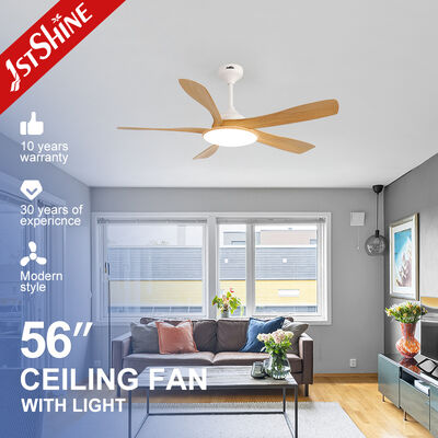 ราคาดี พัดลมเพดานขนาด 56 นิ้ว พร้อมไฟ LED – มอเตอร์ DC, 5 ใบพัด, โคมไฟอะคริลิค ออนไลน์